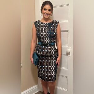 Etcetera Carlo Silk Blend Sleeveless Dress NWT